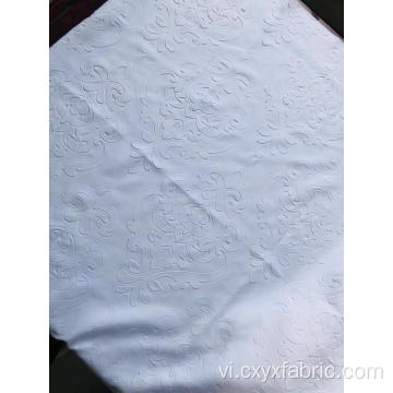 Polyester 3d vải nổi cho ga trải giường